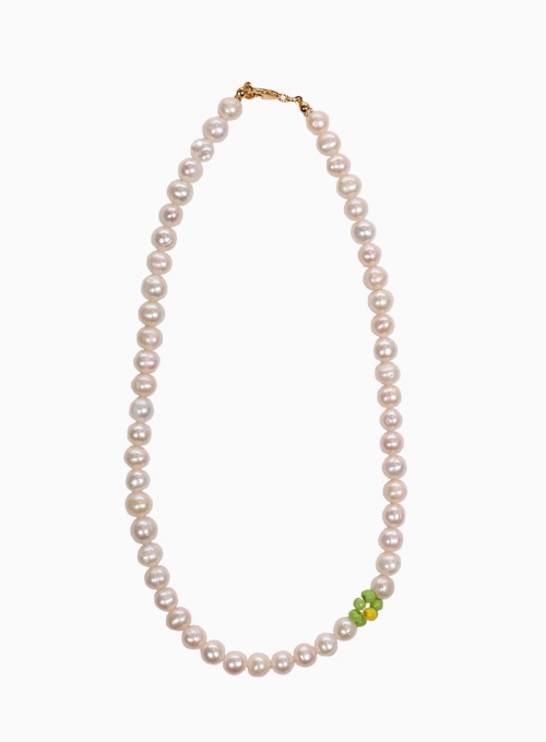 PEARL &amp; BEADS NECKLACE