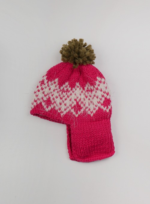 NORDIC HAT (RED PINK)
